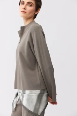 Bluza z dzianiny z długim rękawem