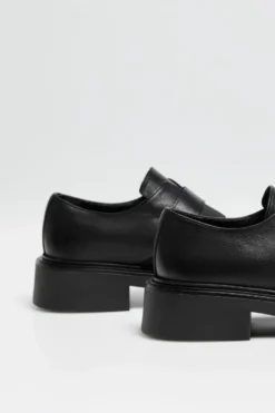 Czarne monk shoes