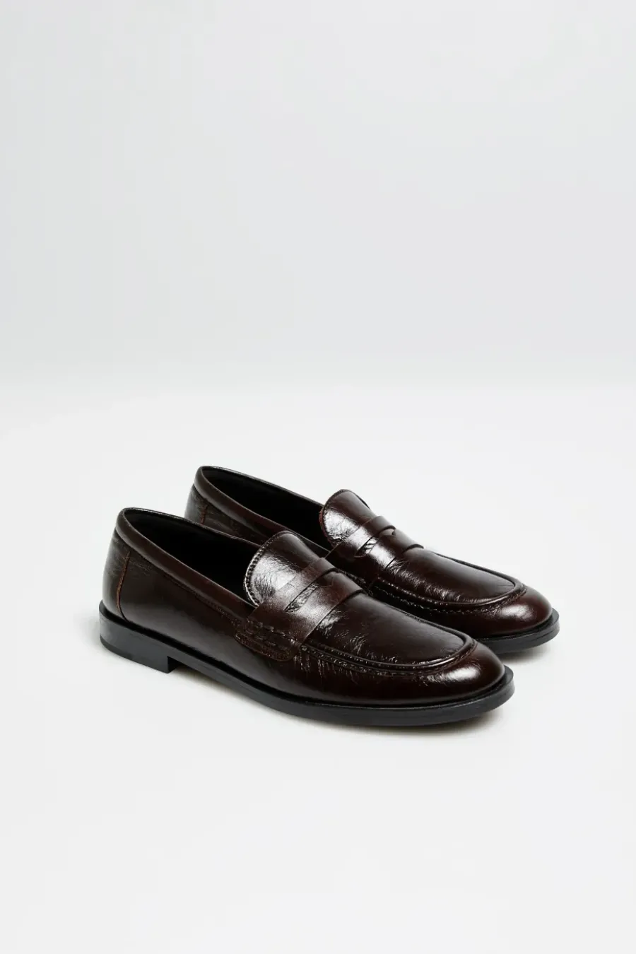 Loafersy ze skóry naturalnej