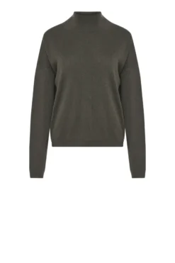 Sweter golf z wełną merynosową i kaszmirem